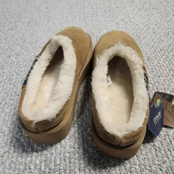 Lamo Jane Women's Suede Slippers with Ortholite Foam Insoles Women's 10 NWT - Picture 5 of 12